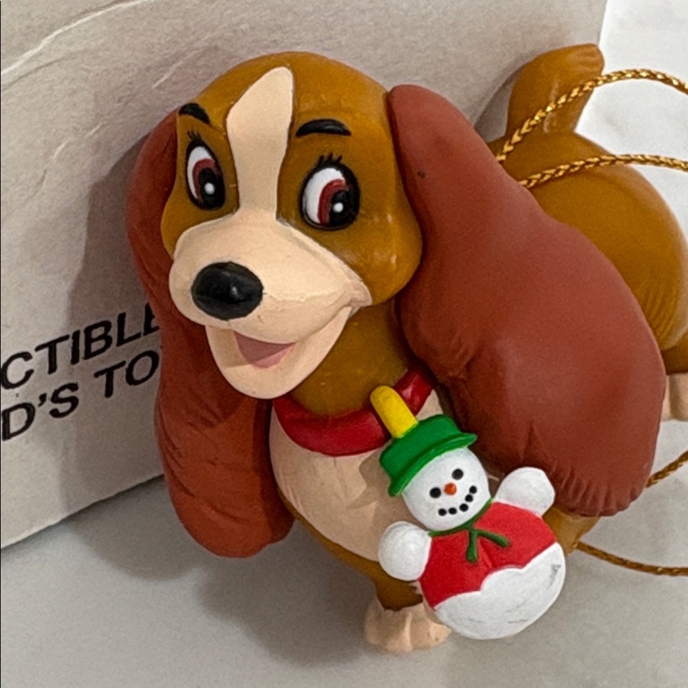 Disney Christmas Magic Lady Ornament #26231-129 Vintage Collectible w Box